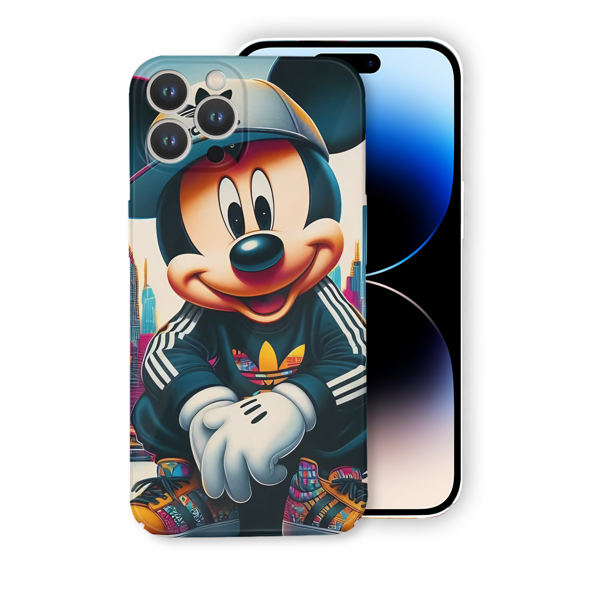（画像用） ミッキーマウス Mickey Mouse 【iPhone 14シリーズ対応】ハードケース